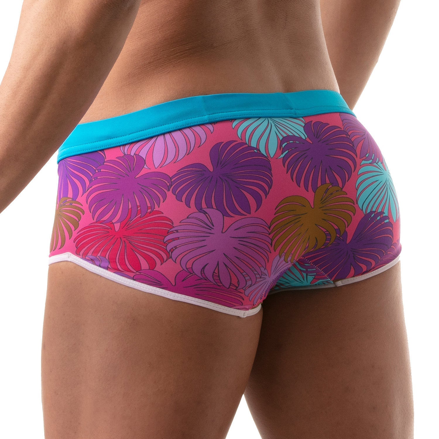 Floral Swim Trunks, Badehose Pink - TOF Paris - Shop Deutschland Noodosz