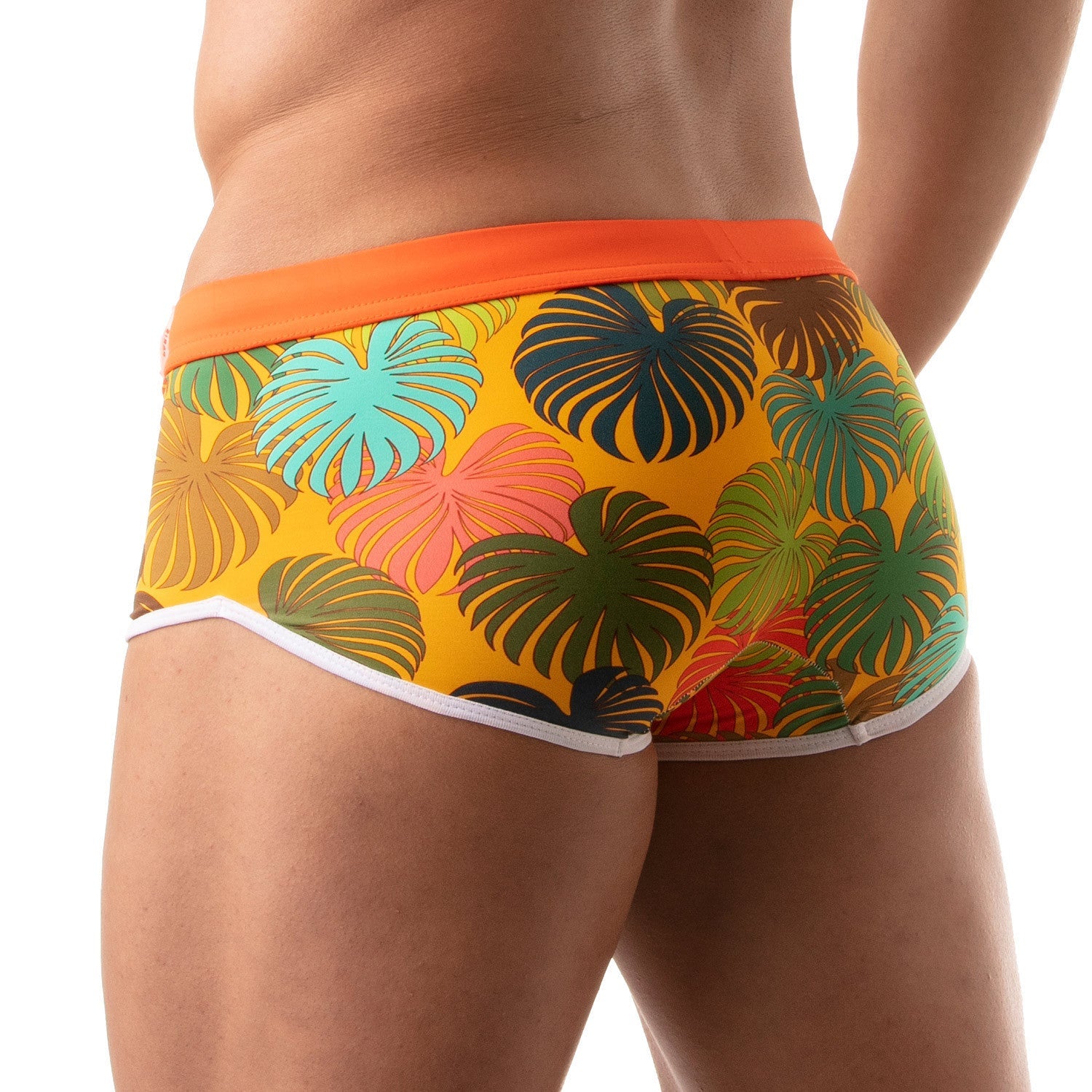 Floral Swim Trunks, Badehose Yellow - TOF Paris - Shop Deutschland Noodosz