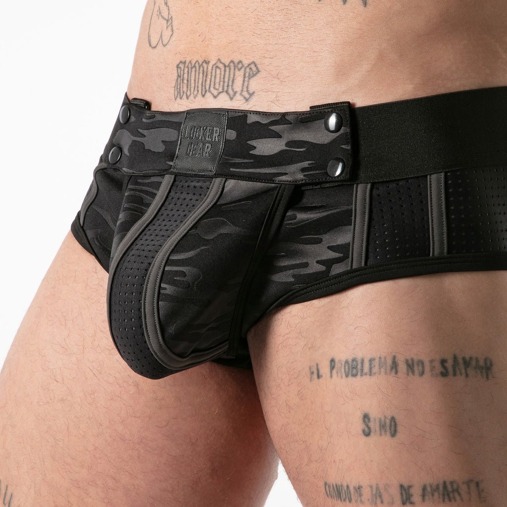 FULL MILITARY ACCESS JOCK BRIEF LK0140 - Slip Jockstrap - Locker Gear - Shop Deutschland Noodosz