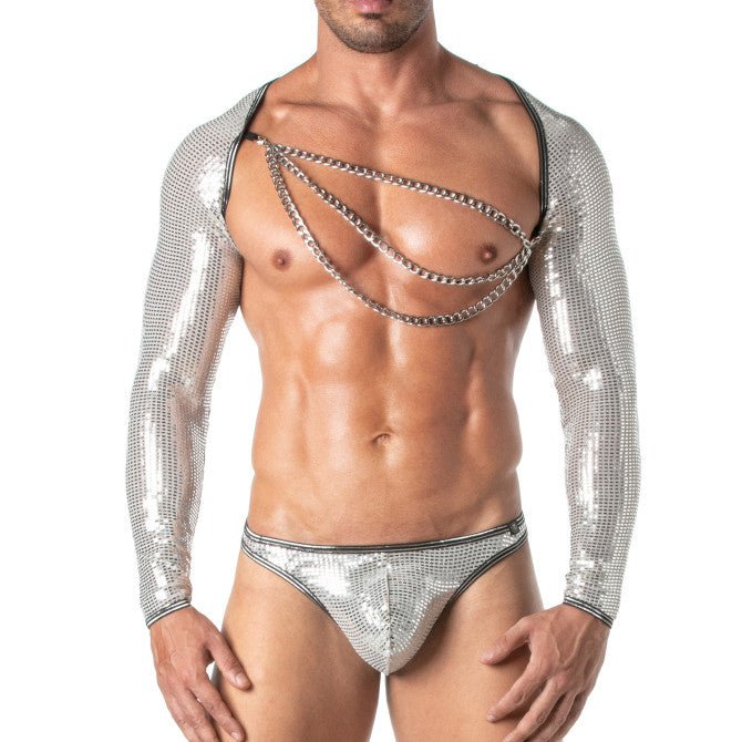 Silberne Glitter Chains – Für den kühnen Mann - TOF Paris - Shop Deutschland Noodosz