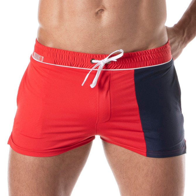 Holidays Swim Shorts Red - noodosz - TOF Paris -
