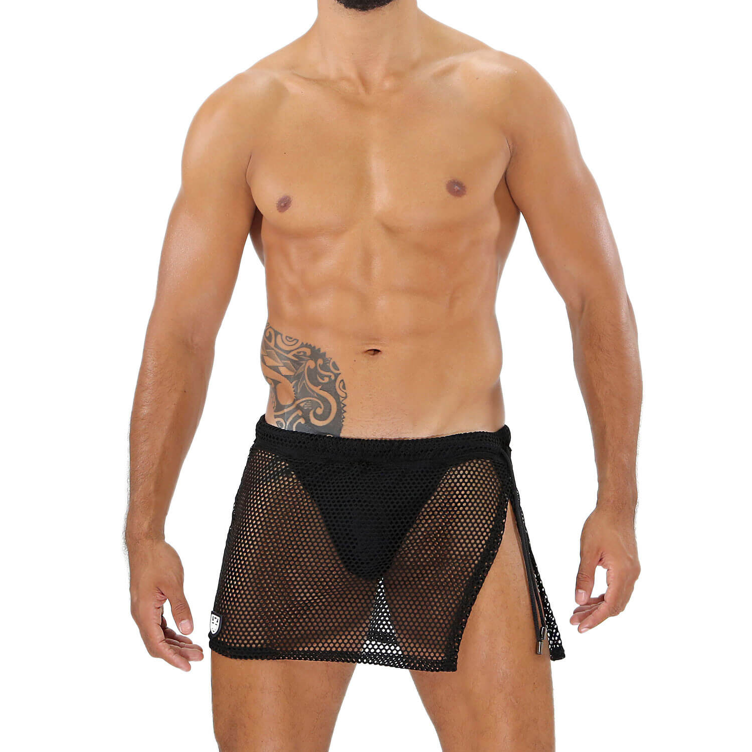Ibiza Jockskirt Schwarz - Einzelstück - TOF Paris - Shop Deutschland Noodosz
