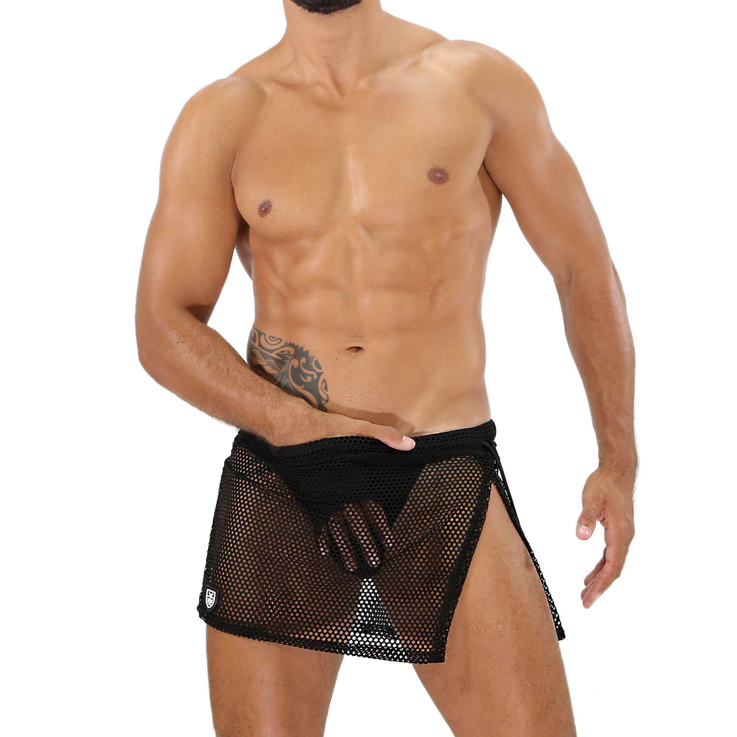 Ibiza Jockskirt Schwarz - Einzelstück - TOF Paris - Shop Deutschland Noodosz