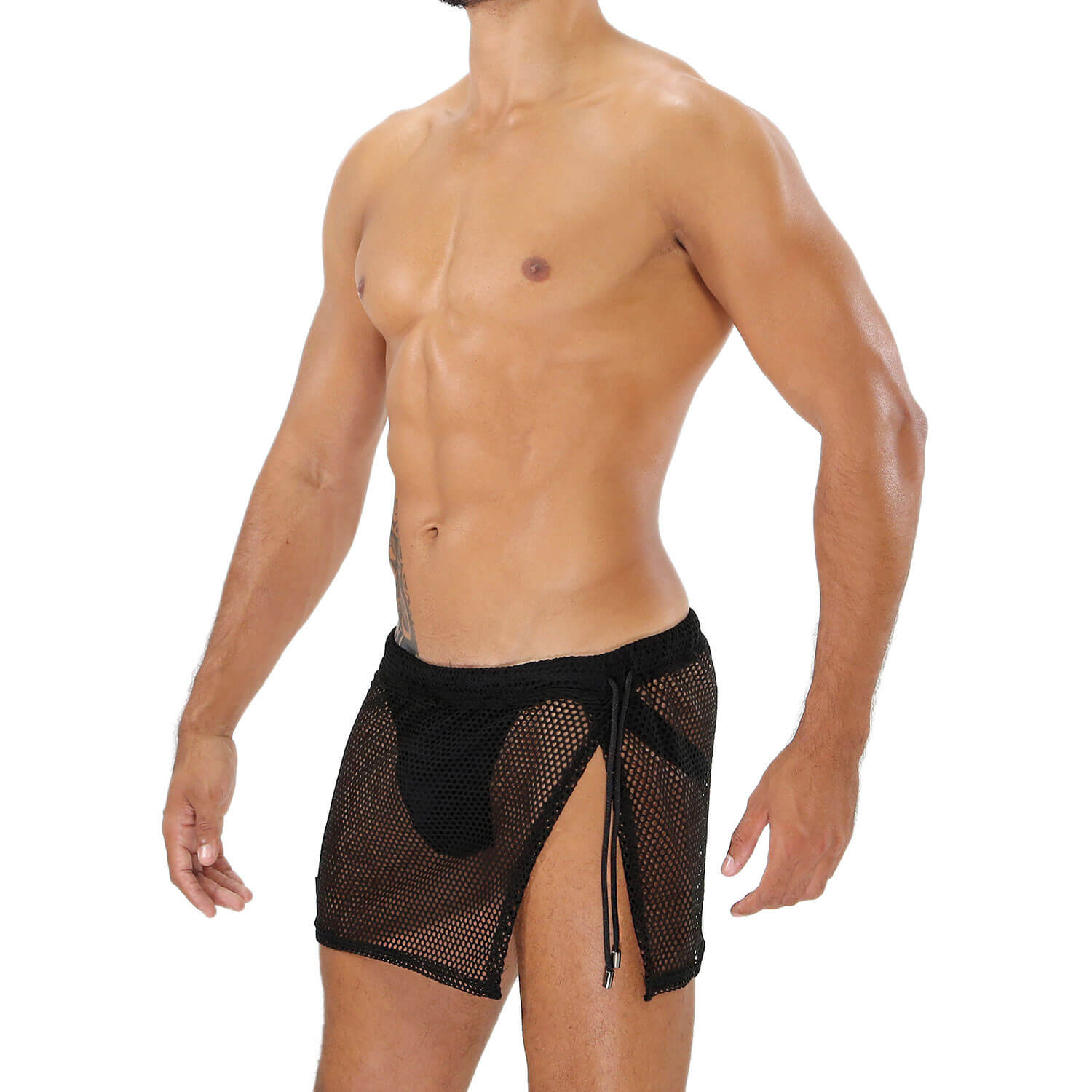 Ibiza Jockskirt Schwarz - Einzelstück - TOF Paris - Shop Deutschland Noodosz