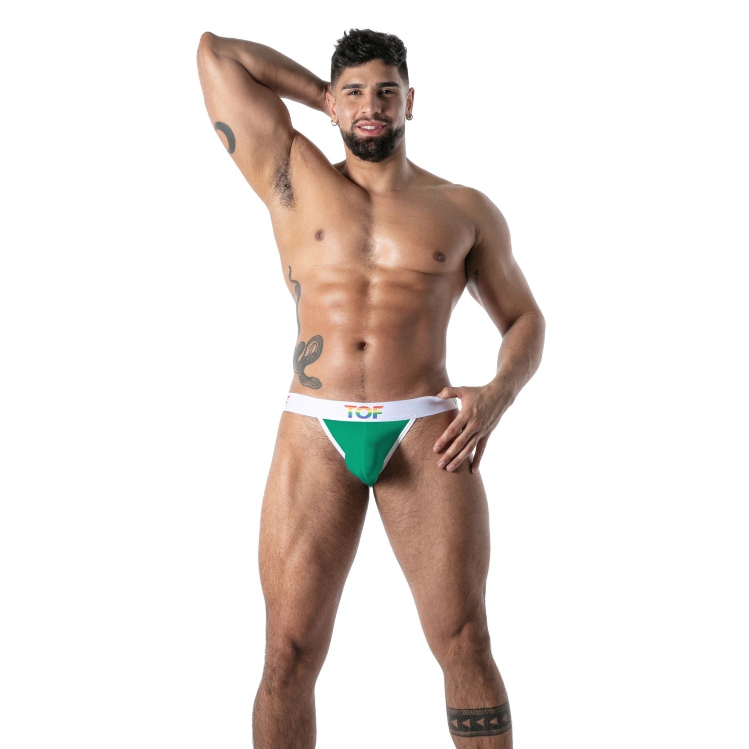 Jockstrap Pride Joyful Grün - TOF Paris - Shop Deutschland Noodosz