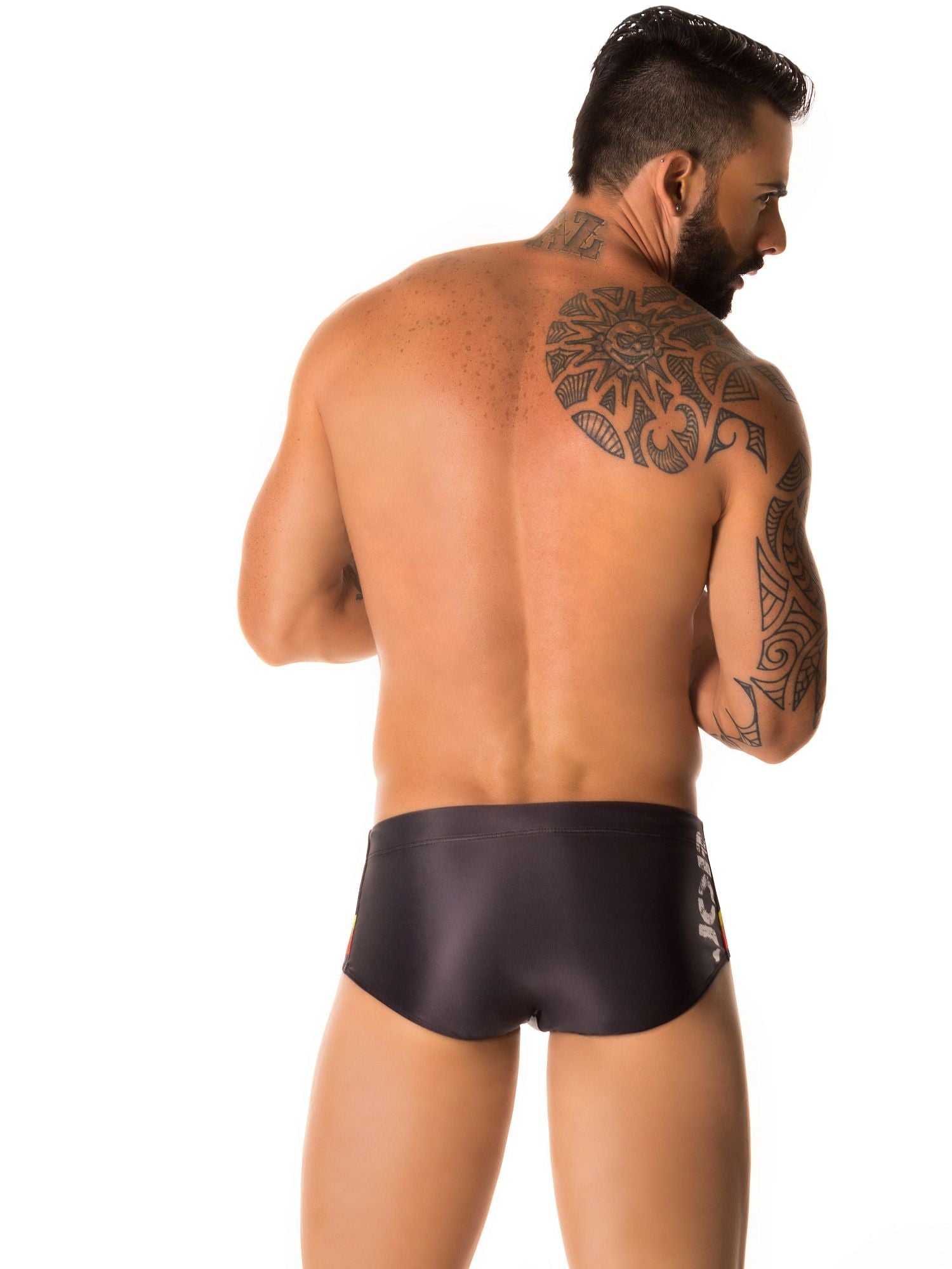 JOR 0209 Herren Badehose Badeslip Streifen - Jor - Shop Deutschland Noodosz