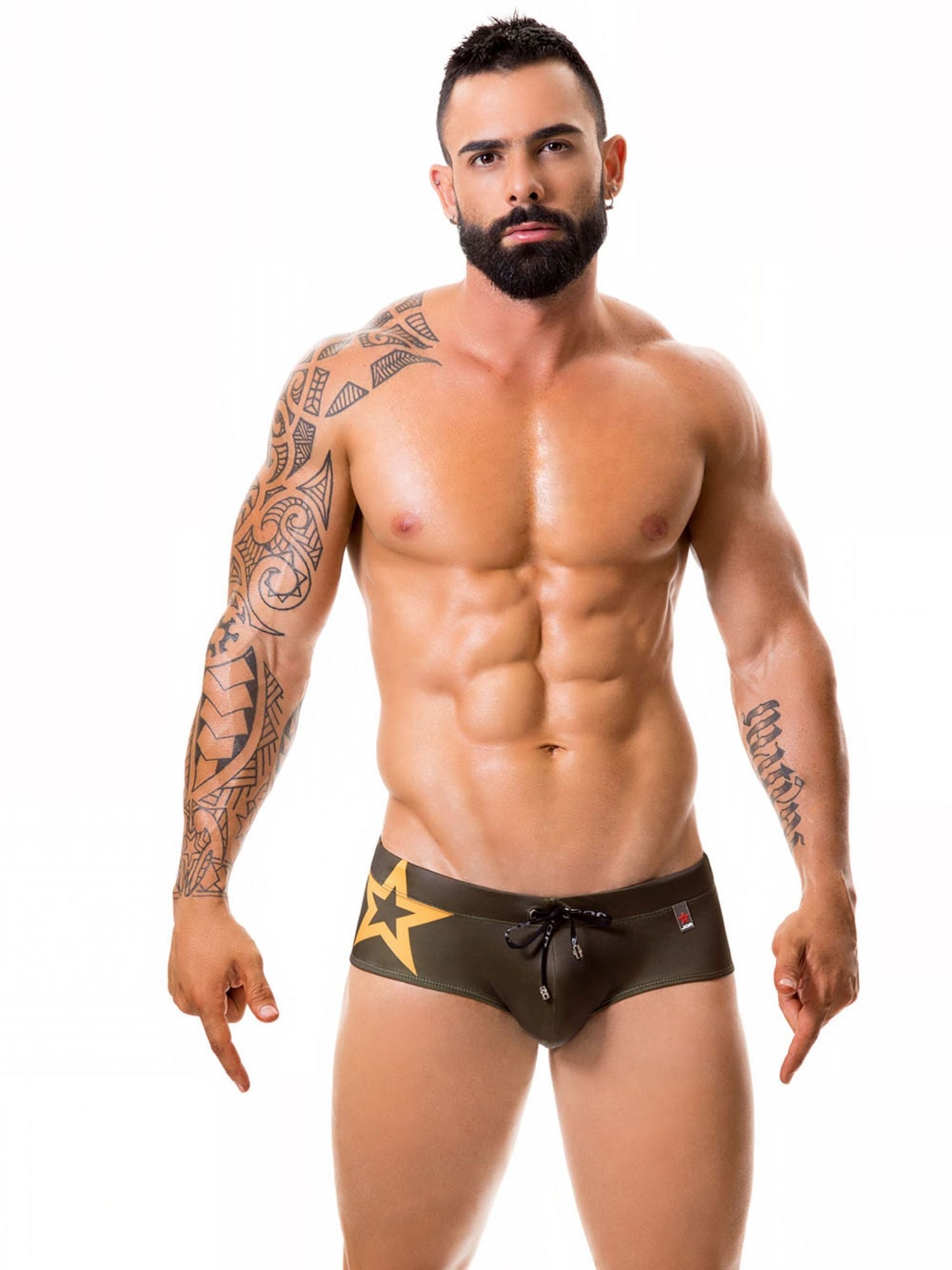 JOR 0350 ARMY Badehose in Military Optik - Jor - Shop Deutschland Noodosz