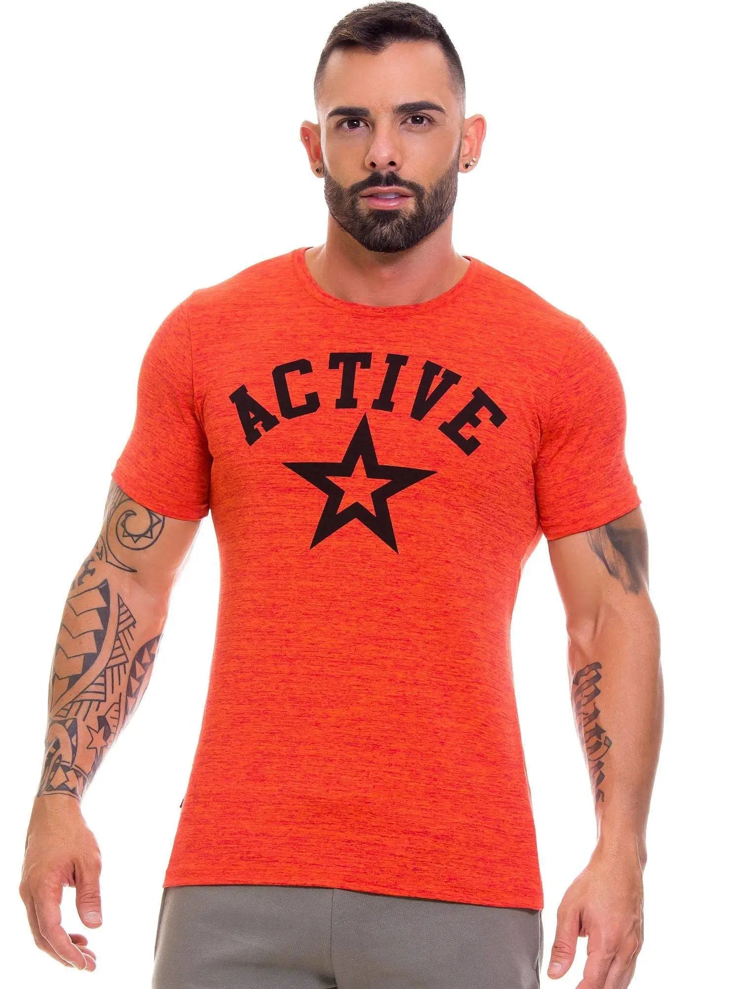 JOR 0690 ACTIVE Muscle T-Shirt Sport Fitness Gym Muscleshirt Trainingsshirt - noodosz