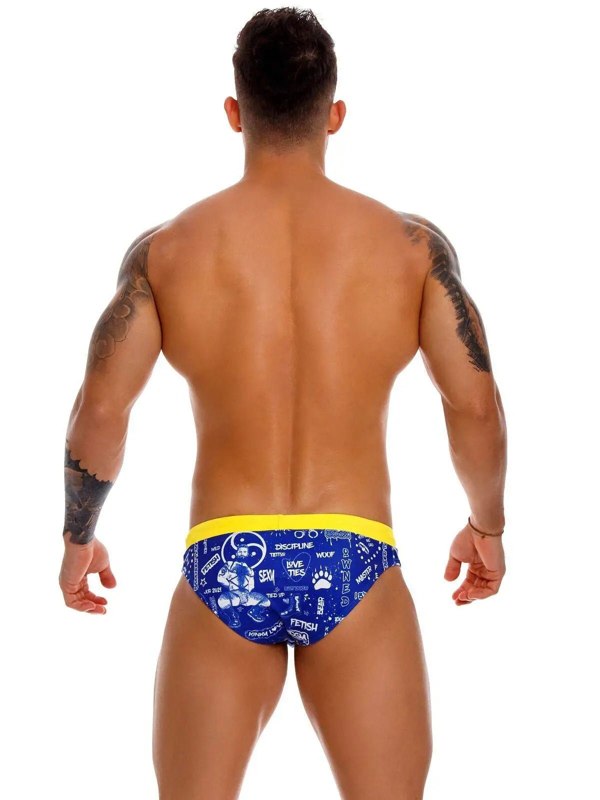 JOR 1150 ANDY Herren Badehose Badeslip Schwimmhose bedruckt mit Motiv - noodosz JOR 1150 ANDY Herren Badehose Badeslip, Gr. S Jor Kleidung & Accessoires:Herren:Herrenmode:Bademode nudosz.myshopify.com