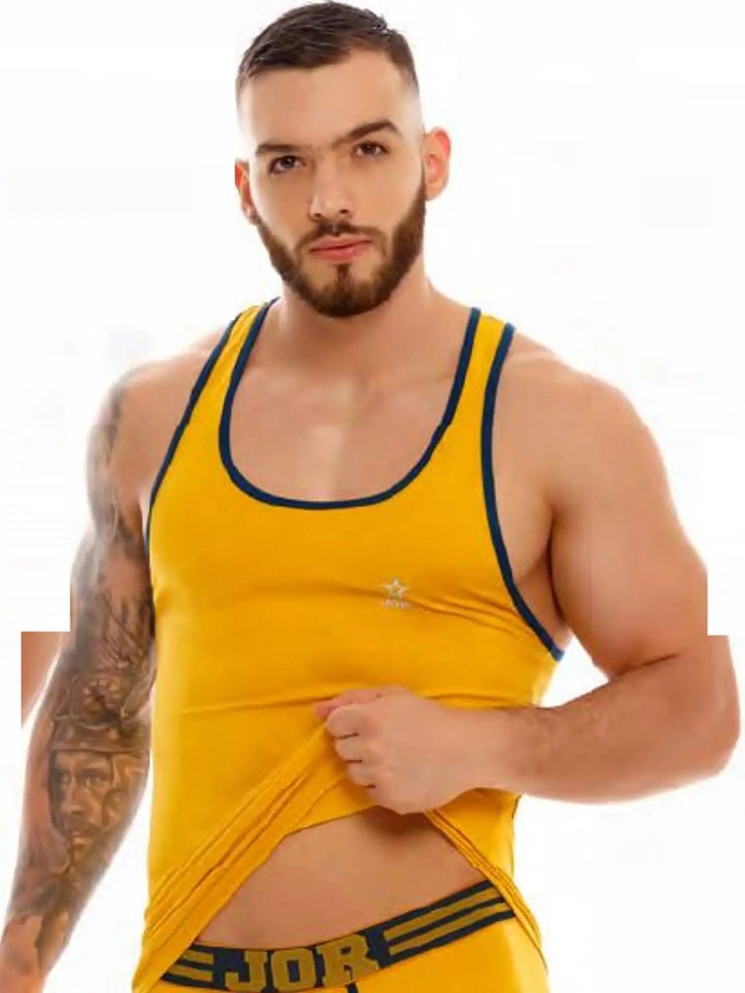 JOR 1373 COLLEGE Herren Tank Top Muscleshirt Trainings Shirt Achelshirt - noodosz
