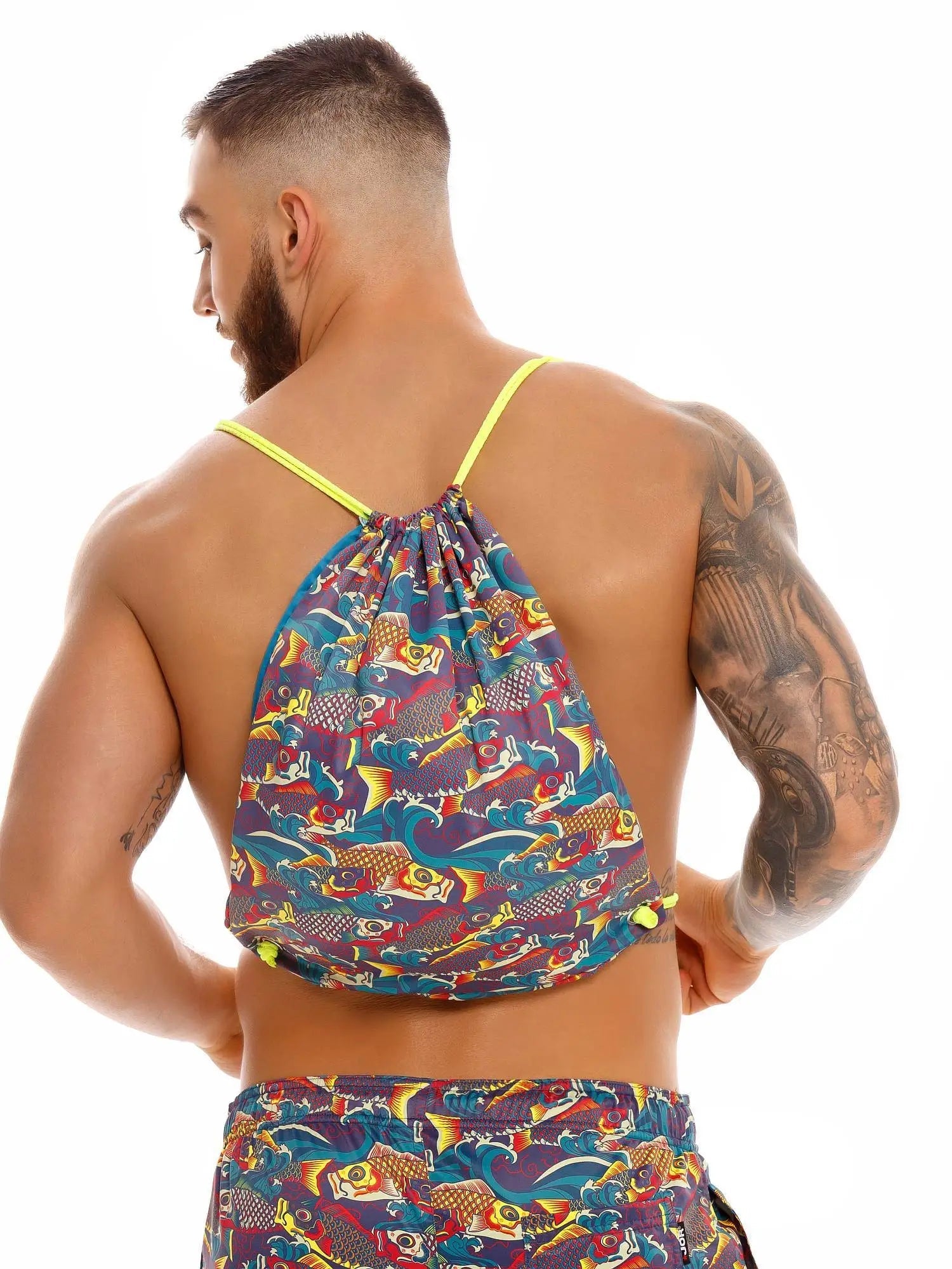 JOR 1464 LUCKY Sportbeutel Turnbeutel Strandbeutel - noodosz JOR 1464 LUCKY Sportbeutel Turnbeutel Strandbeutel Jor Kleidung & Accessoires:Herren:Herren-Accessoires:Taschen nudosz.myshopify.com