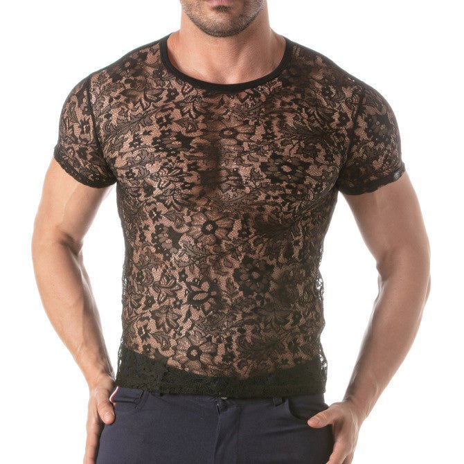 Lace T-Shirt - noodosz - TOF Paris -