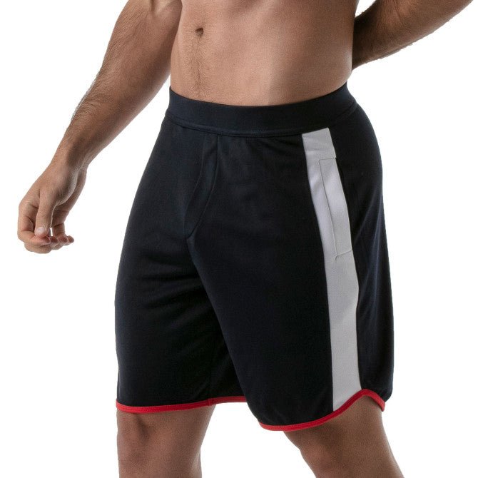 Lange Gym - Shorts – Marineblau - TOF Paris - Shop Deutschland Noodosz