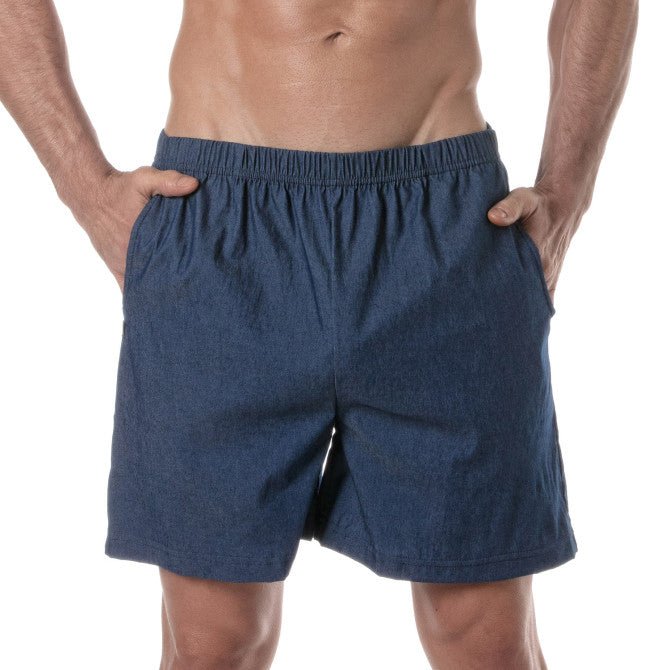 Light Denim Bermuda - noodosz - TOF Paris -