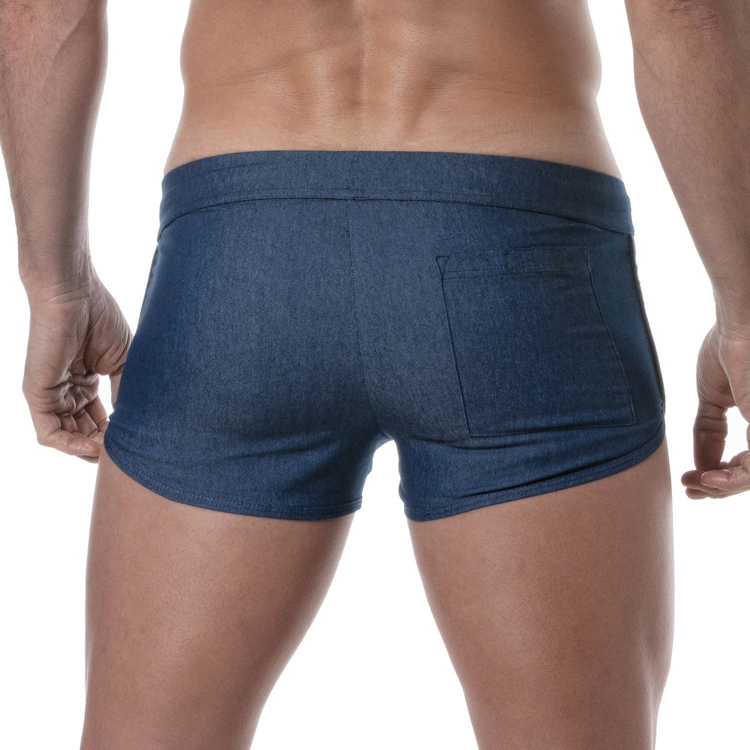 Light Denim Retro Short - TOF Paris - Shop Deutschland Noodosz