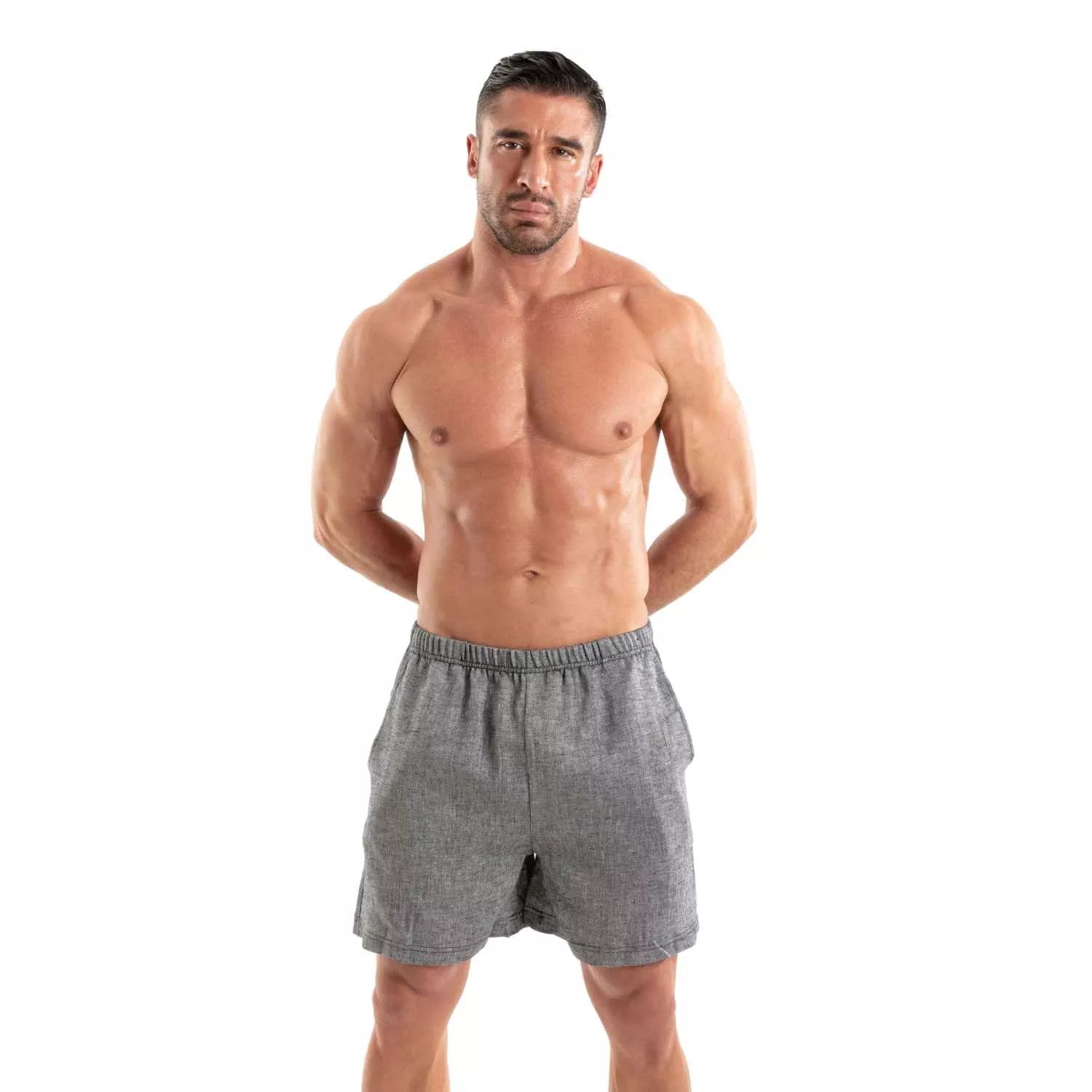 Linen Short Black - TOF Paris - Shop Deutschland Noodosz
