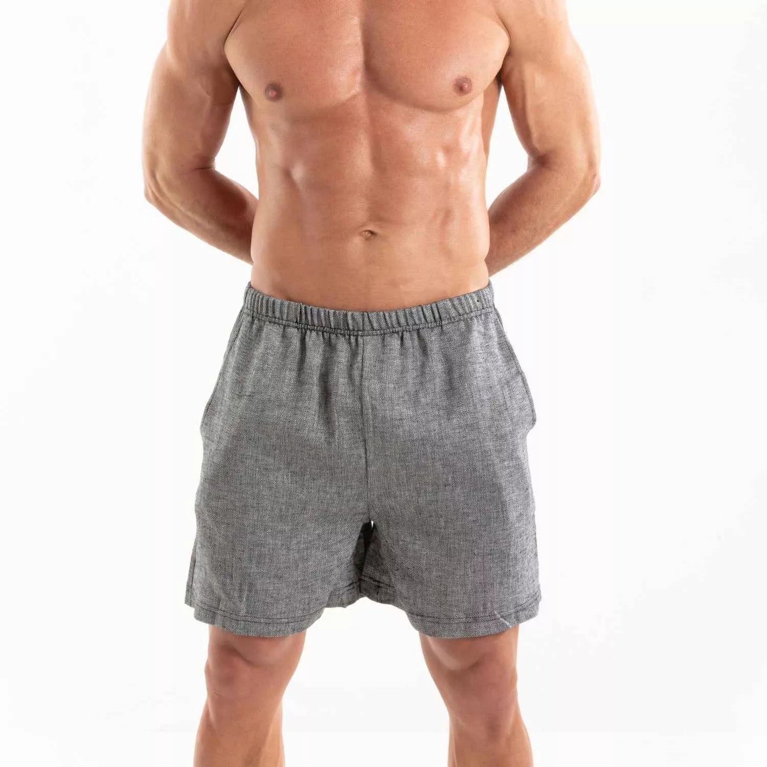 Linen Short Black - TOF Paris - Shop Deutschland Noodosz