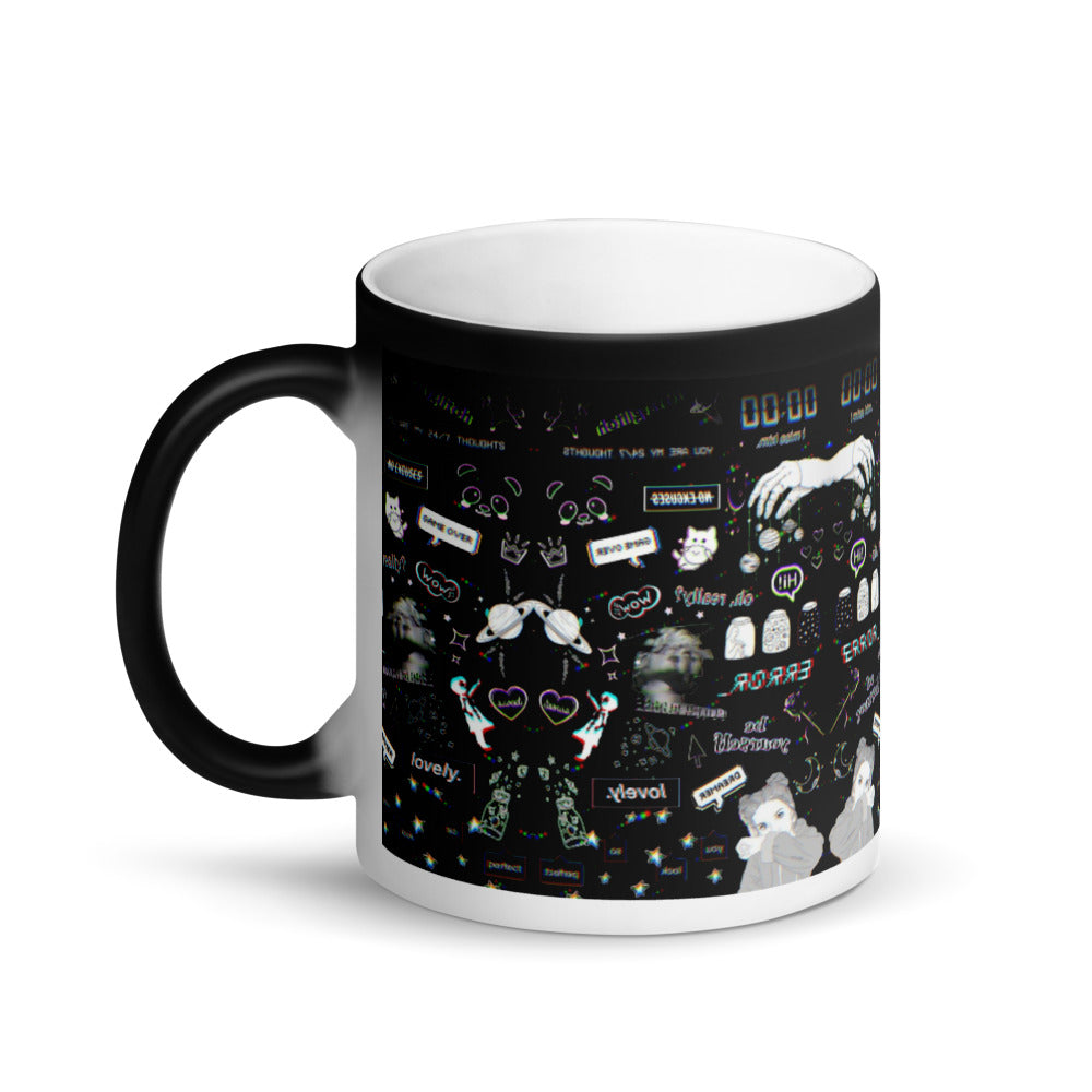 LOL - Matte, black magic mug