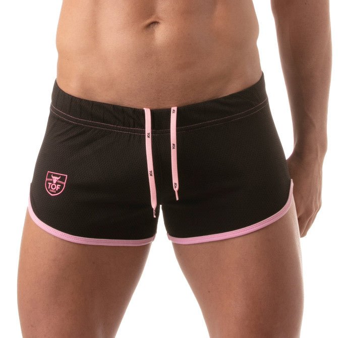 Mesh Shorts - Black - noodosz - TOF Paris -