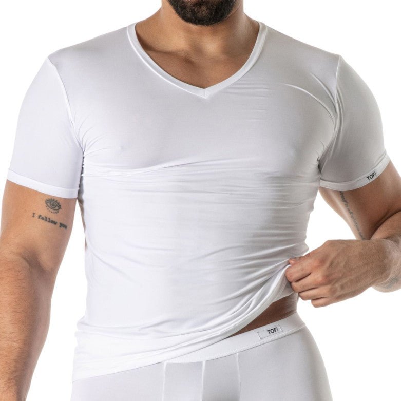 Mon Amour Microfiber T-Shirt White - noodosz - TOF Paris -