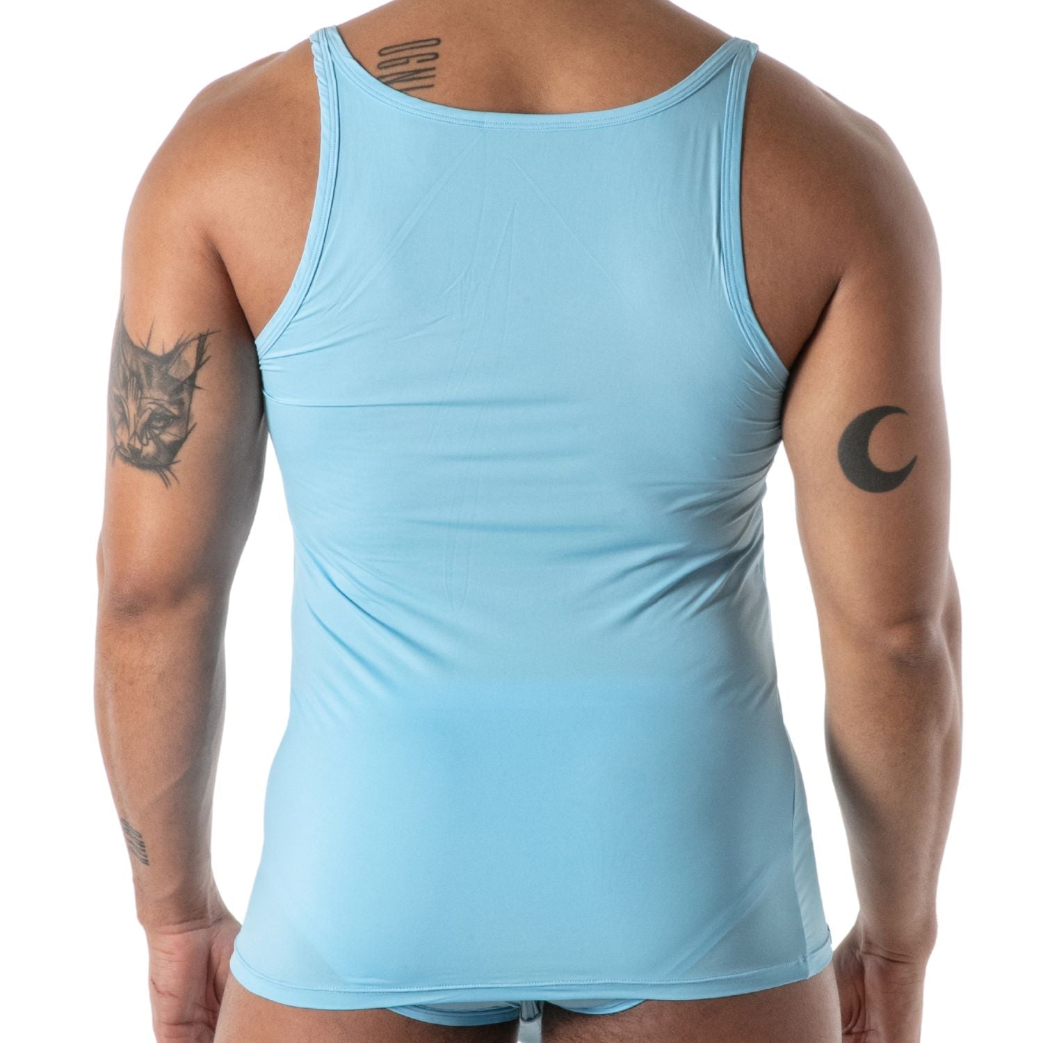 Mon Amour Microfiber Tank Top Blue - TOF Paris - Shop Deutschland Noodosz