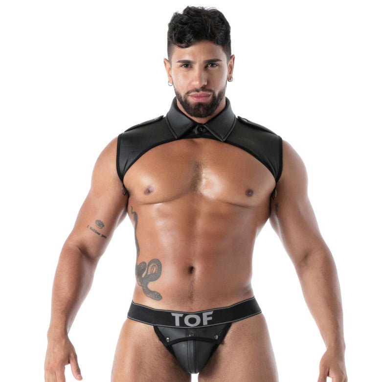 Neopren - Kragen - Shirt Harness – Schwarz - TOF Paris - Shop Deutschland Noodosz