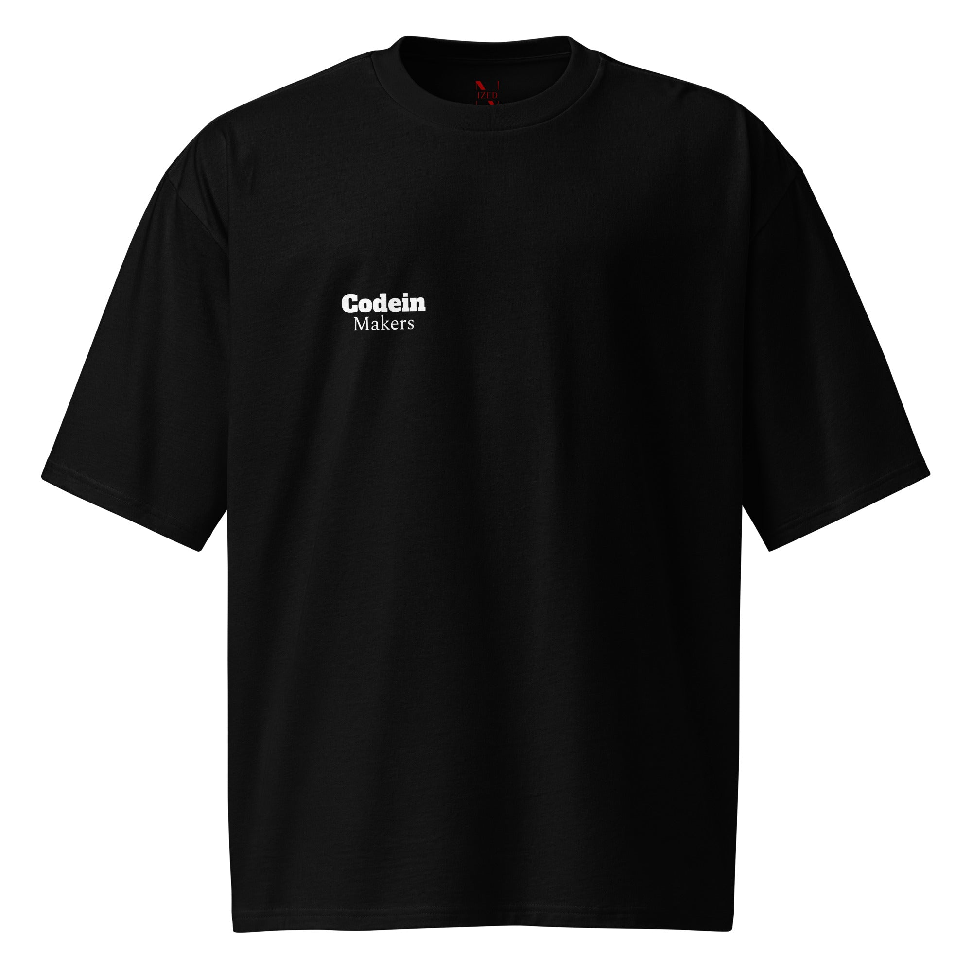 Codein Makers Schweres oversized T-Shirt