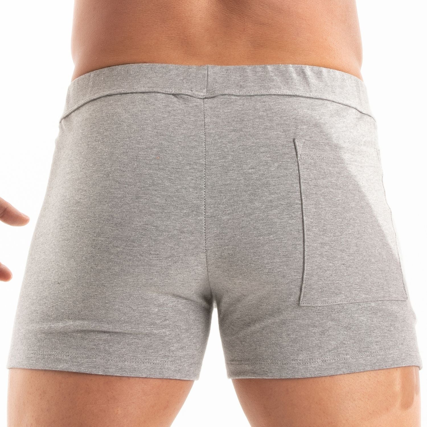 Paris Gym Shorts mit Reißverschluss – Grau - TOF Paris - Shop Deutschland Noodosz