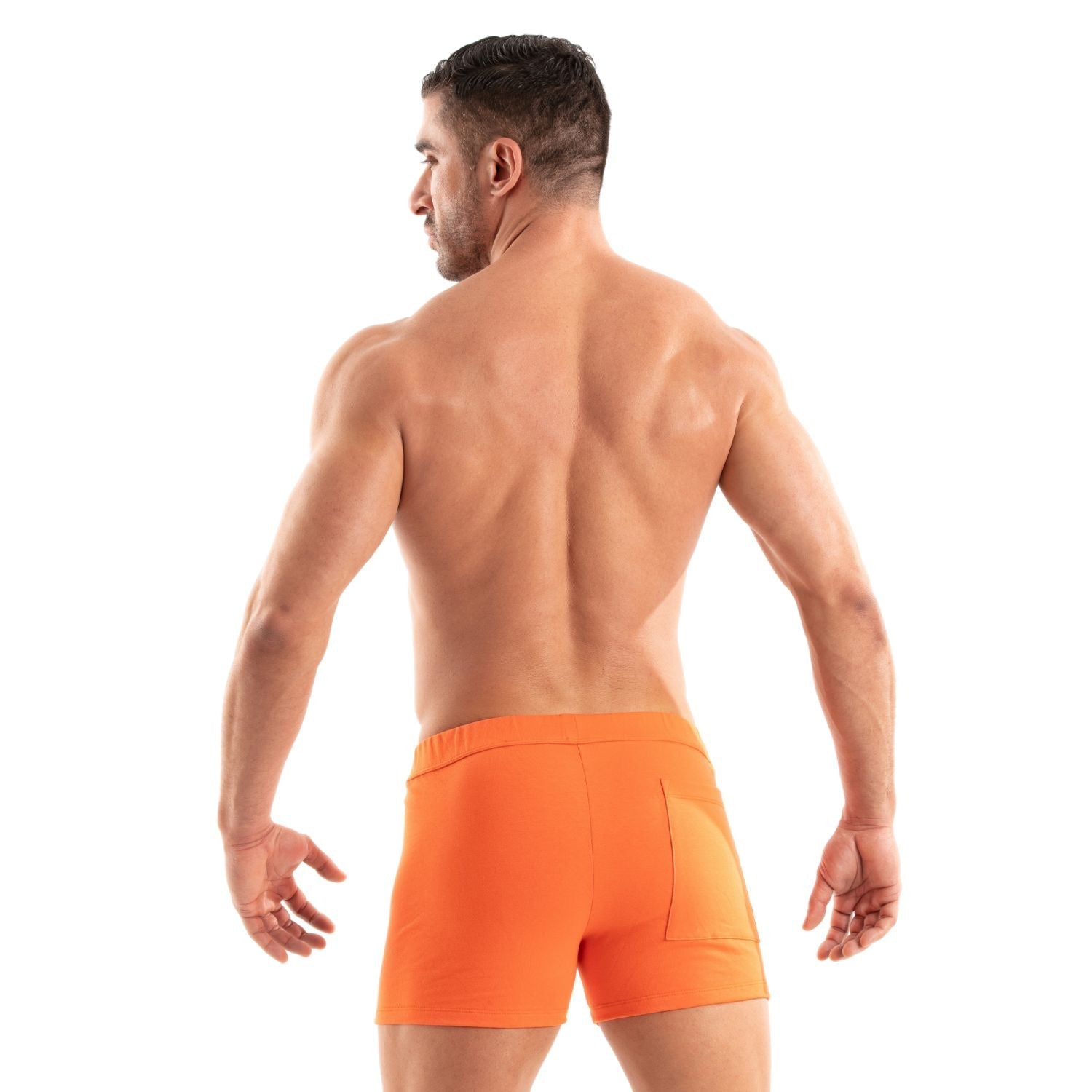 Paris - Shorts mit Reißverschluss – Orange - TOF Paris - Shop Deutschland Noodosz