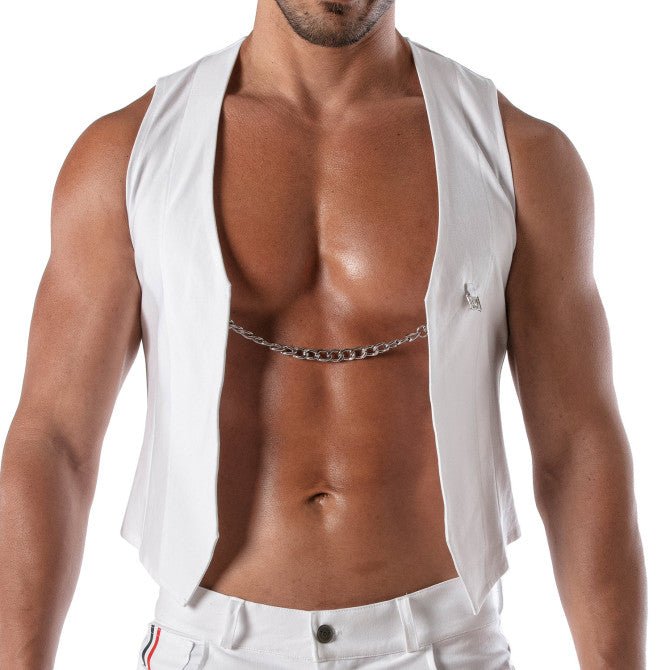 Patriot Chain Vest - White - TOF Paris - Shop Deutschland Noodosz