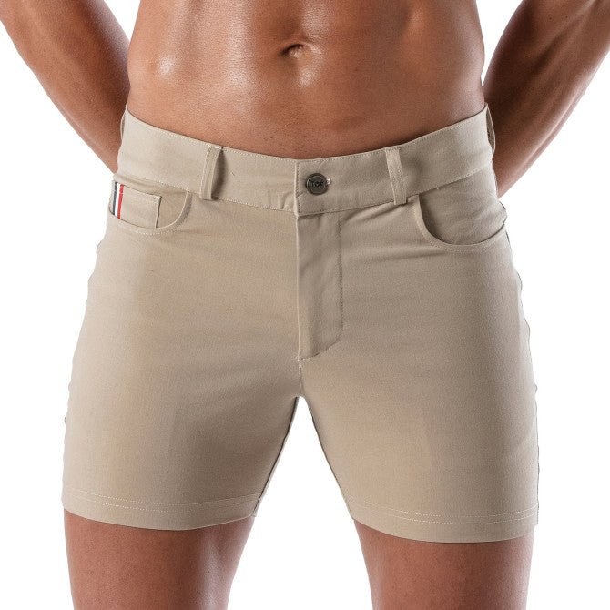 Patriot Chino Shorts - Beige - TOF Paris - Shop Deutschland Noodosz