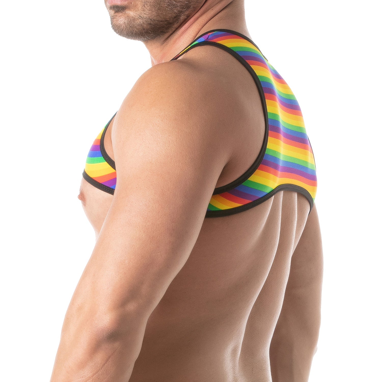 Regenbogen Harness für Männer - TOF Paris - Shop Deutschland Noodosz