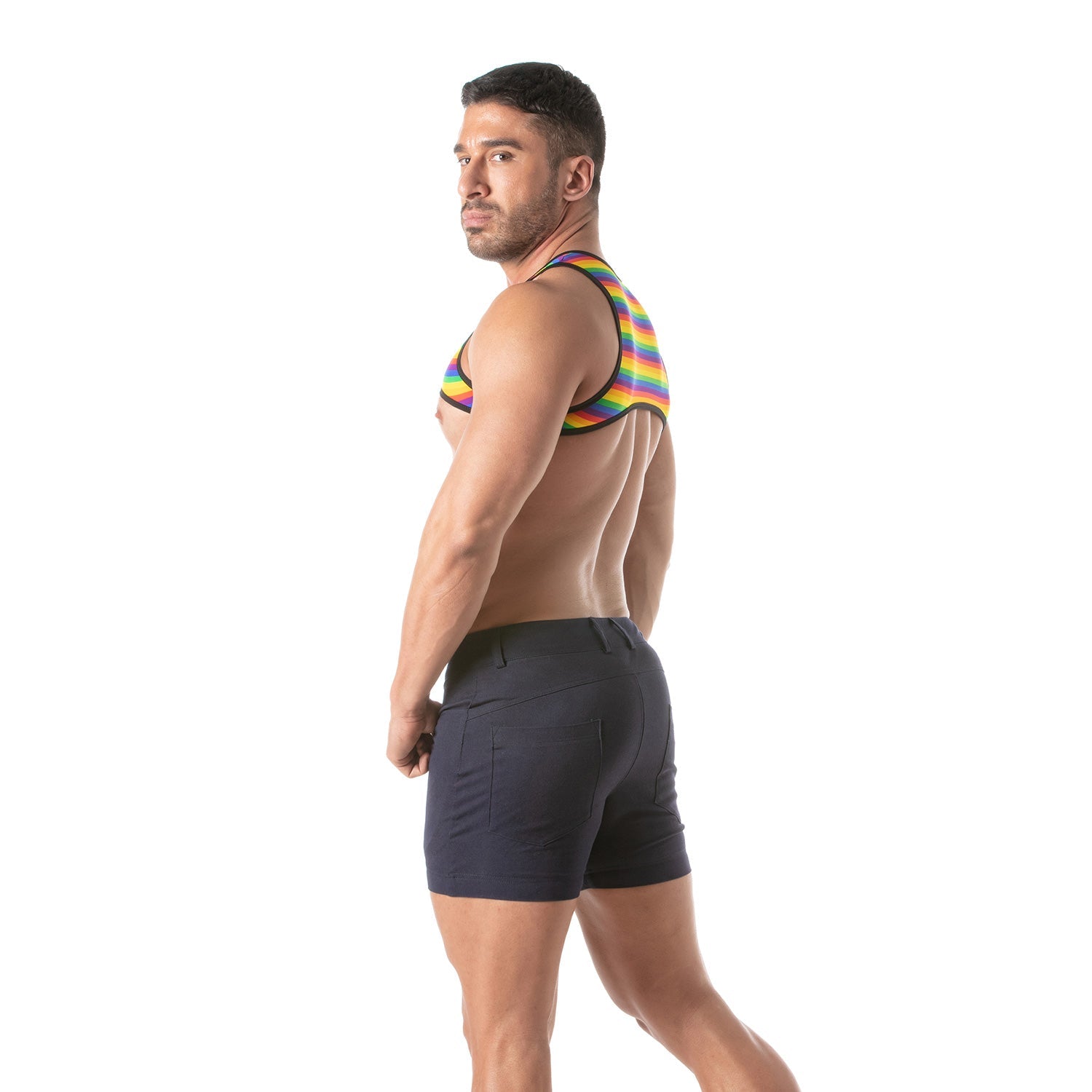 Regenbogen Harness für Männer - TOF Paris - Shop Deutschland Noodosz