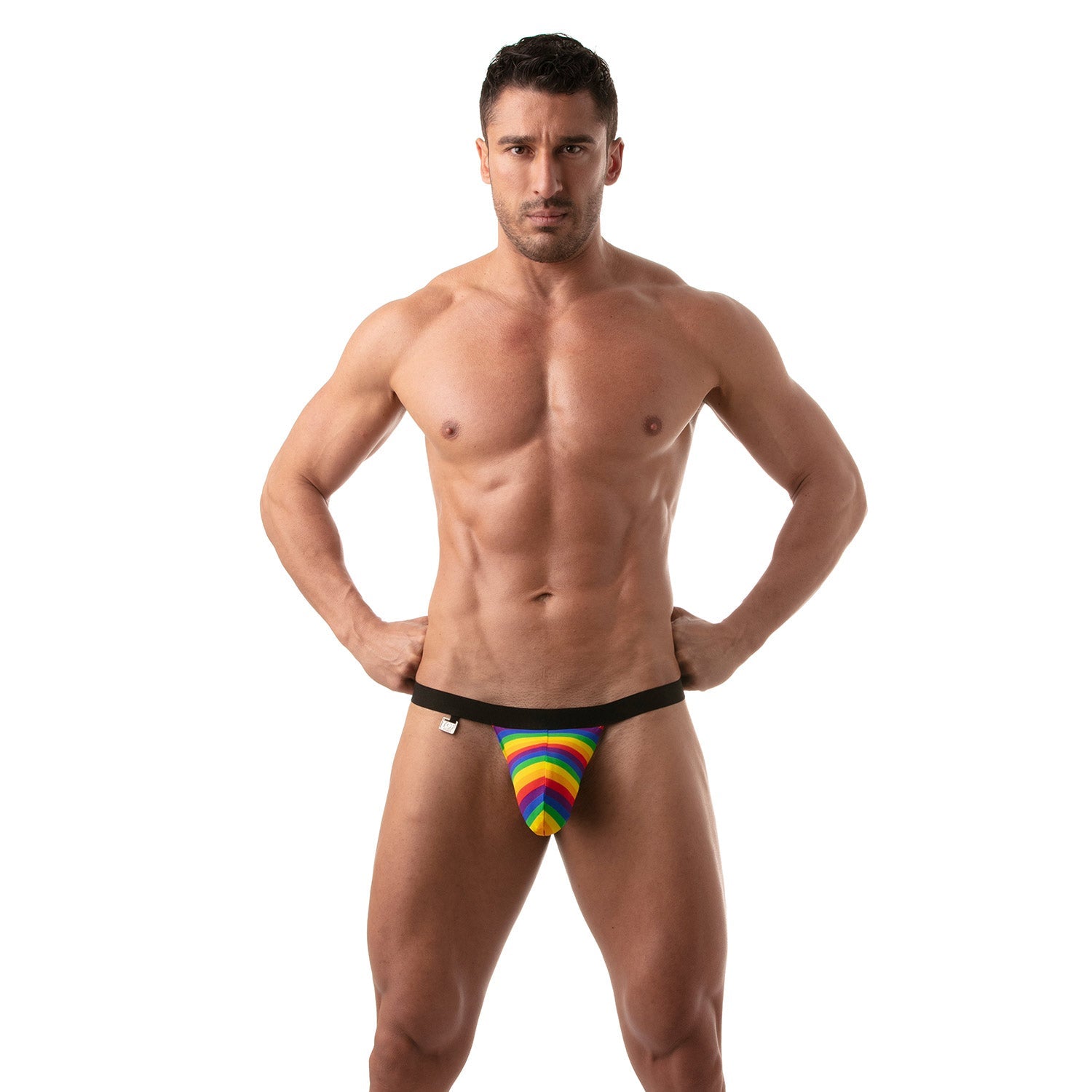 Regenbogen Swim Thong, Badestring - TOF Paris - Shop Deutschland Noodosz