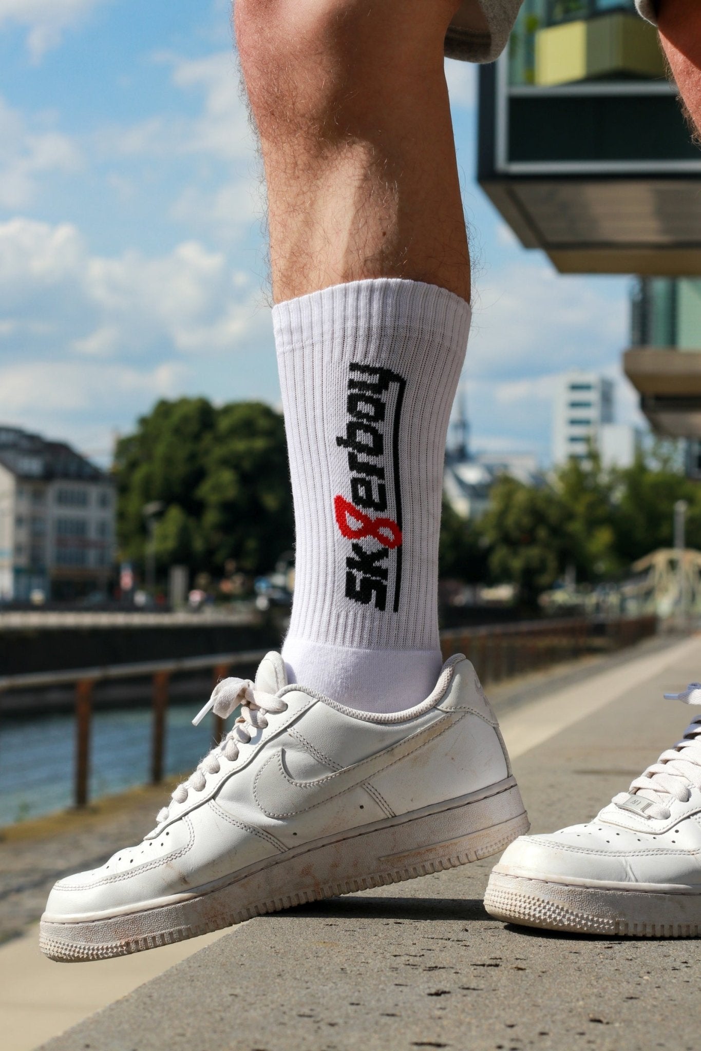 Sk8erboy® CREW Socks Weiß - Sk8erboy® - Shop Deutschland Noodosz