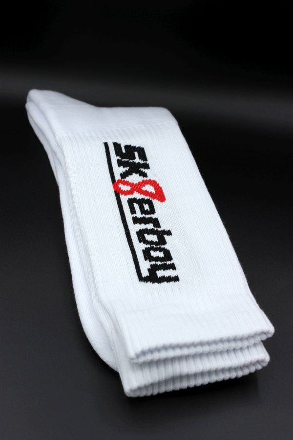 Sk8erboy® CREW Socks Weiß - Sk8erboy® - Shop Deutschland Noodosz