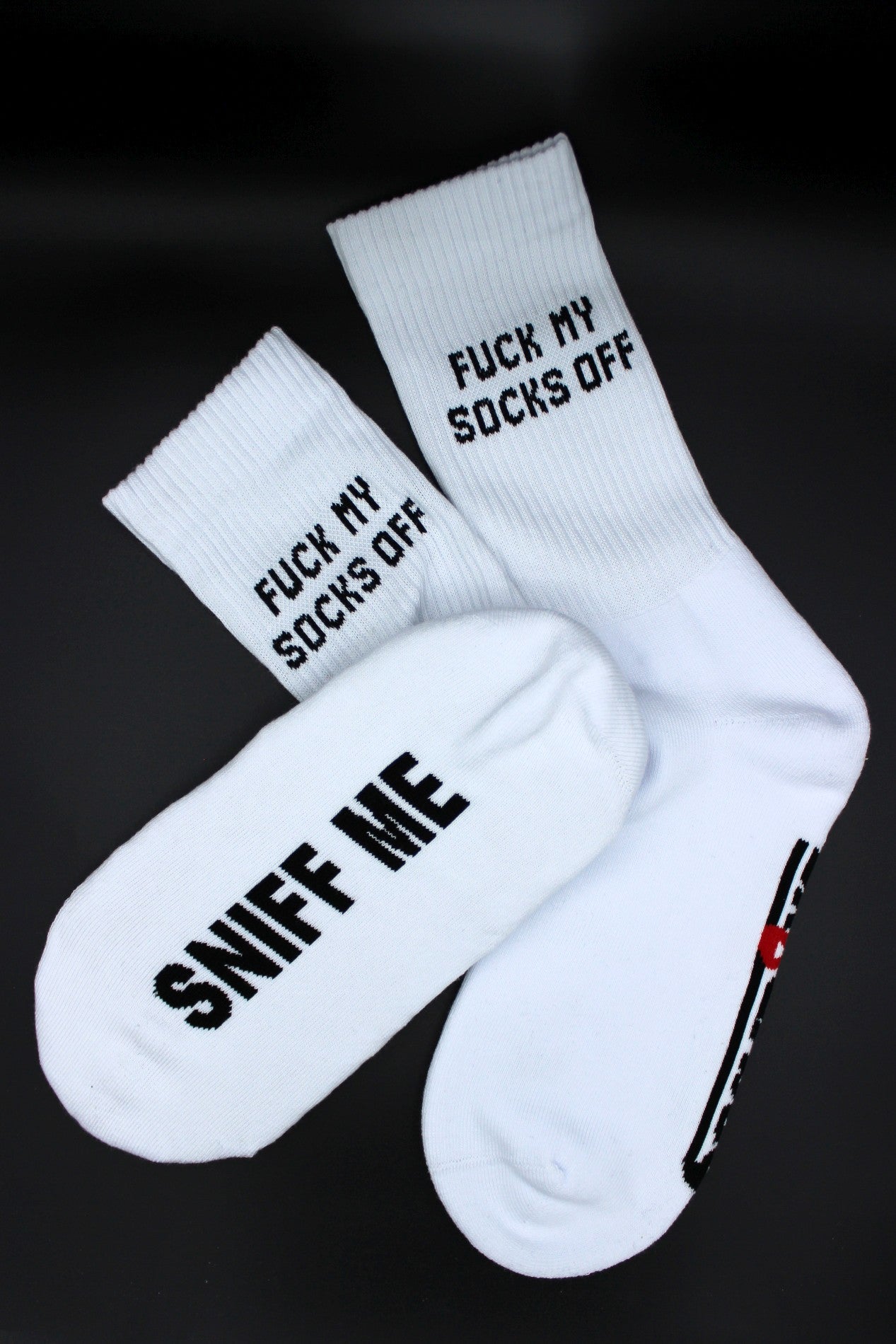 Sk8erboy® SNIFF ME Socks white