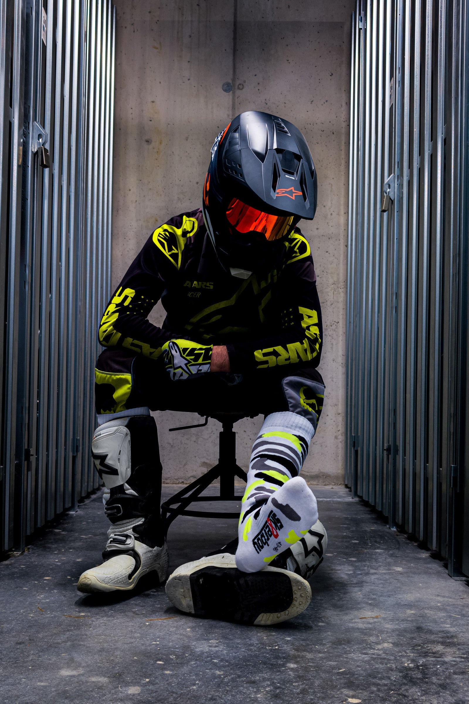 Sk8erboy® MX Socks neon-gelb Sk8erboy® Socken nudosz.myshopify.com