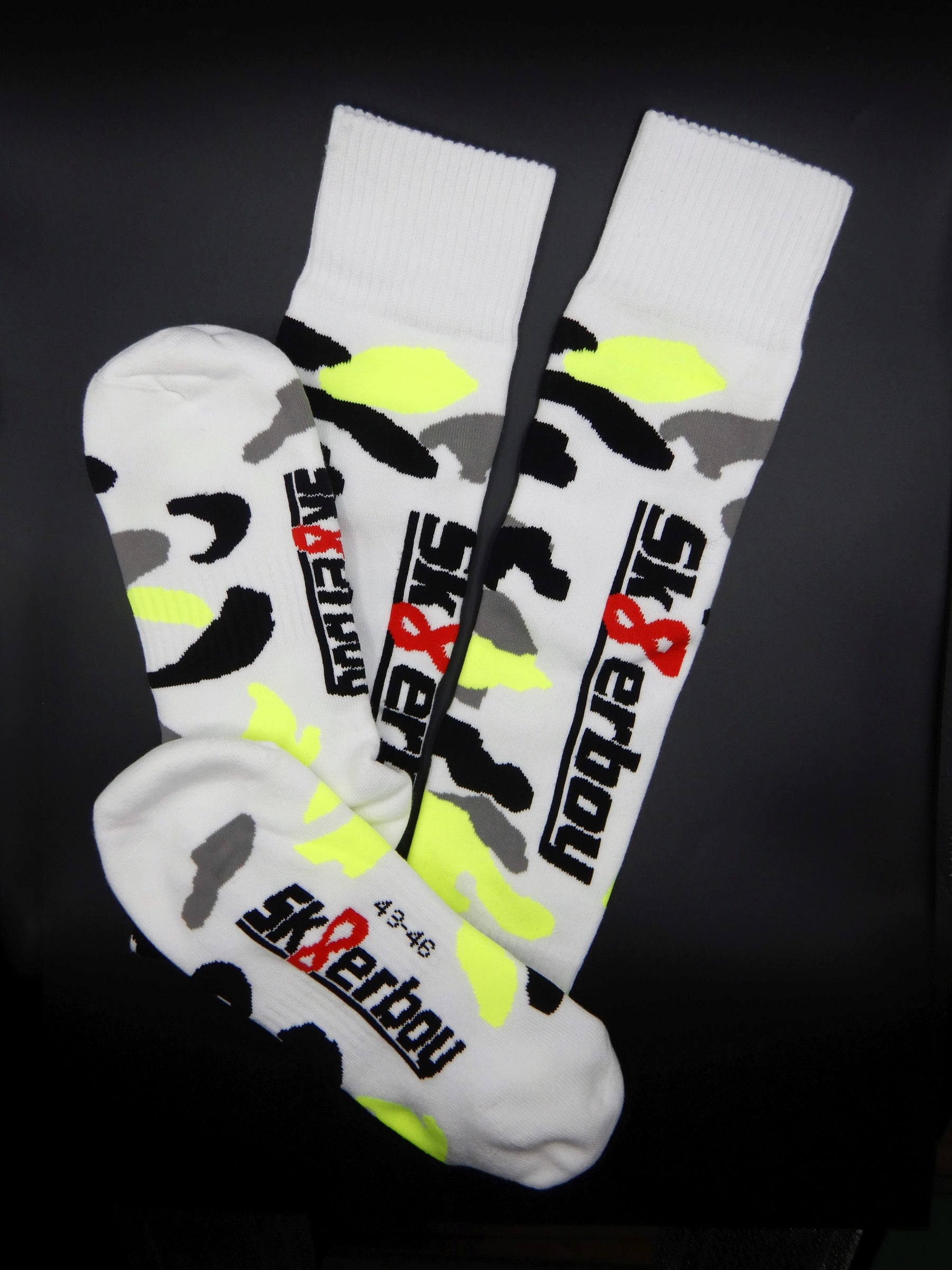 Sk8erboy® MX Socks neon-gelb Sk8erboy® Socken nudosz.myshopify.com