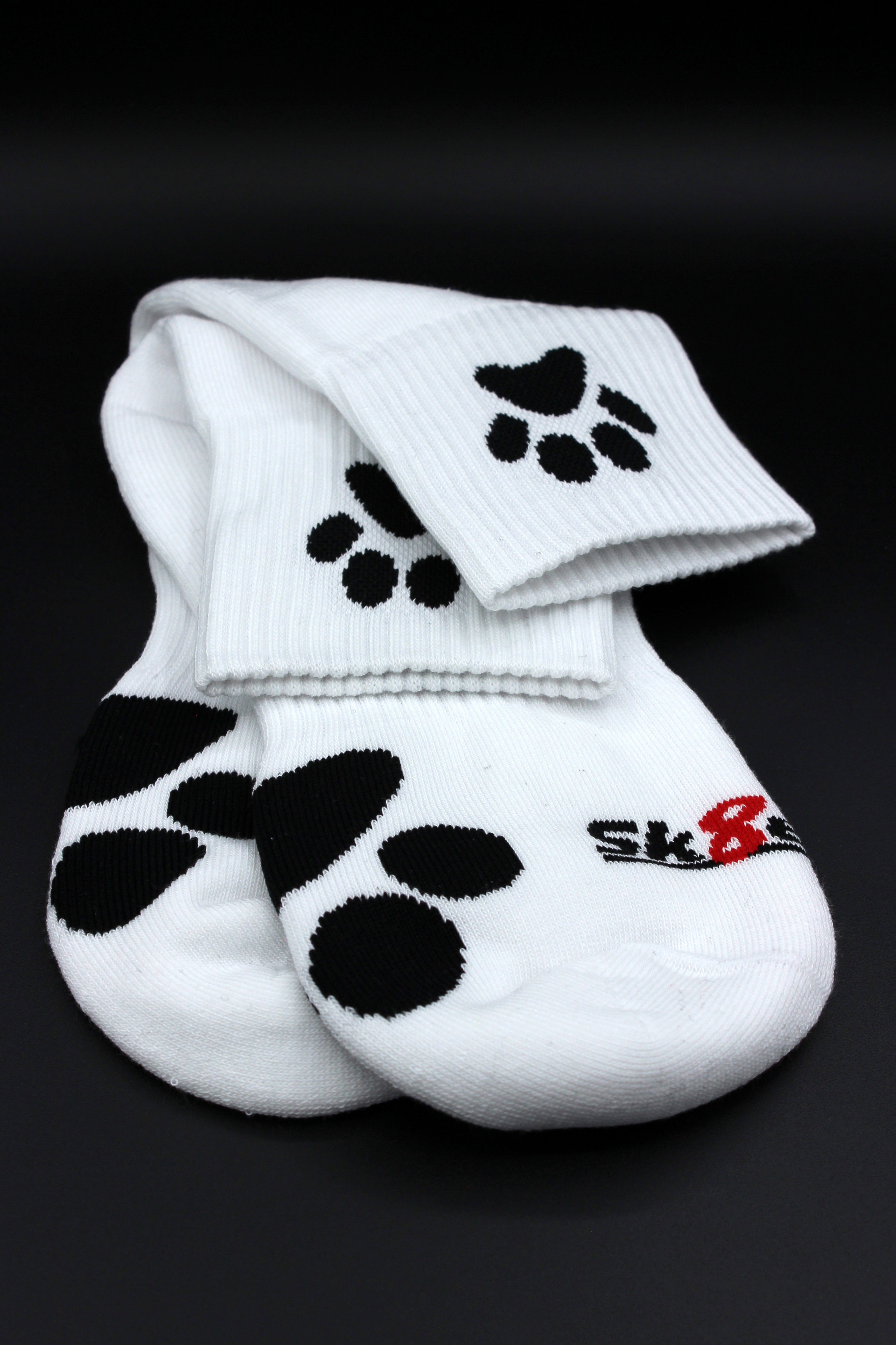 Sk8erboy® PUPPY Short Crew Socks white