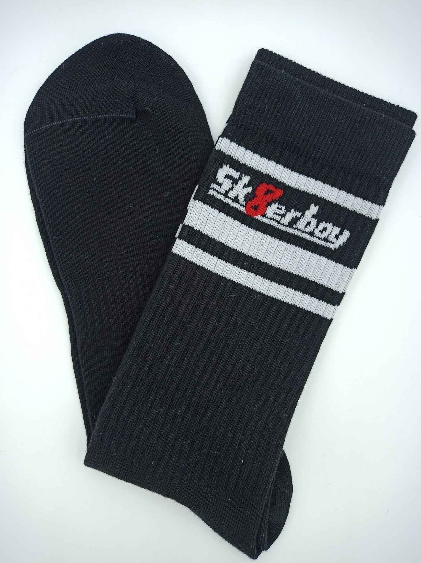 Sk8erboy® LIGHTWEIGHT Crew Socks black