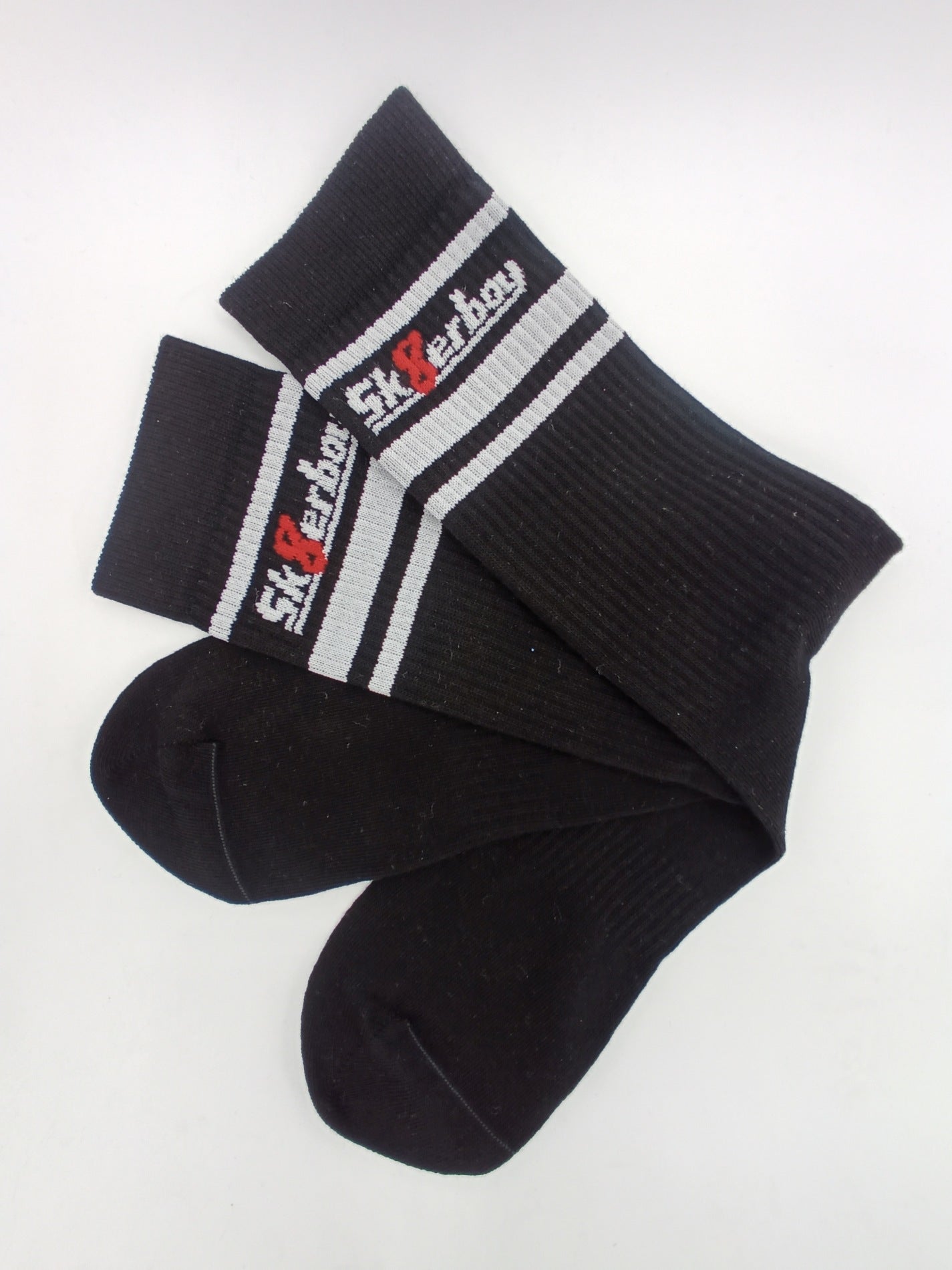 Sk8erboy® LIGHTWEIGHT Crew Socks black