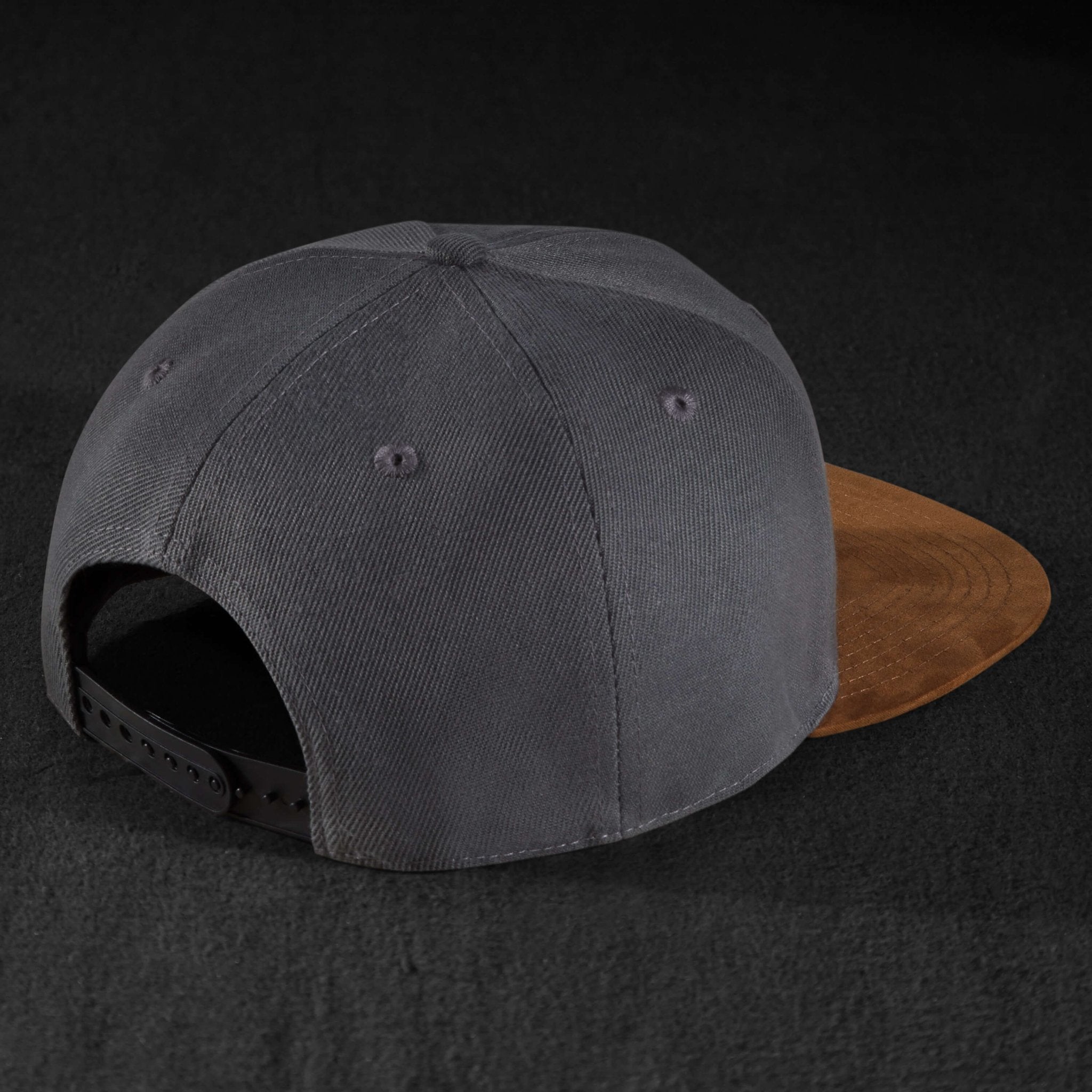 Snapback Cap - Anthracite & Suede - Pablo & Capone - Shop Deutschland Noodosz