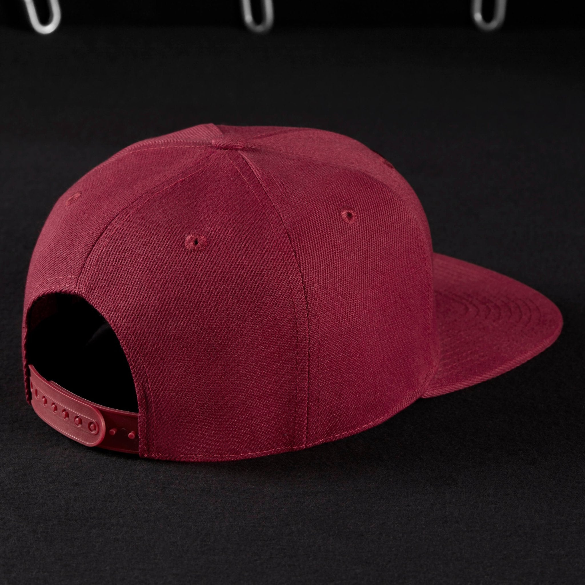 Snapback Cap - Burgundy & Burgundy - Pablo & Capone - Shop Deutschland Noodosz