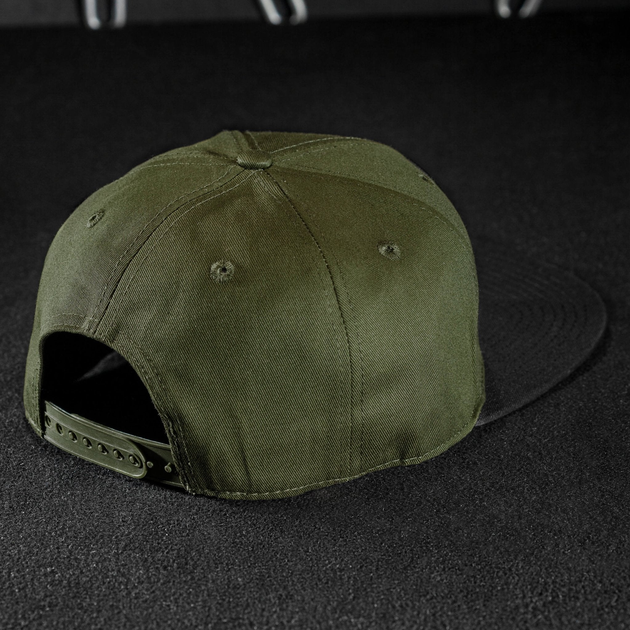 Snapback Cap - Khaki on Black - Pablo & Capone - Shop Deutschland Noodosz