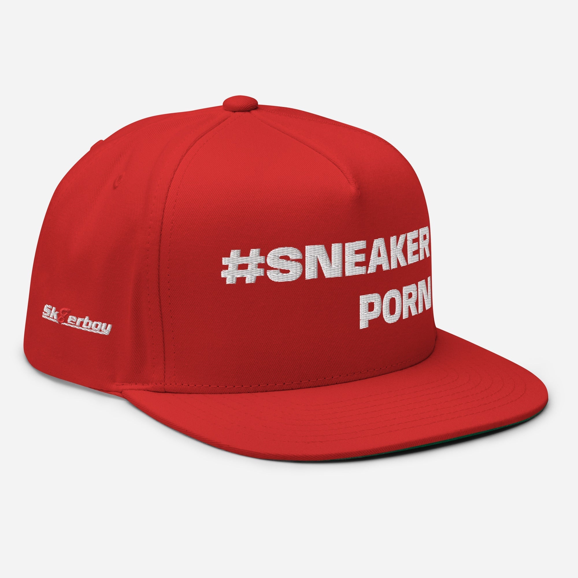 SNEAKERPORN Flat Peak Cap Snapback - Sk8erboy® - Shop Deutschland Noodosz