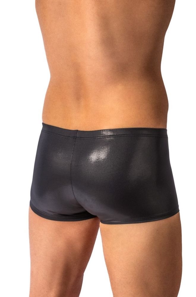 Micro Pants M2614 – kurze Boxershorts in soft Lederoptik - MANSTORE - Shop Deutschland Noodosz