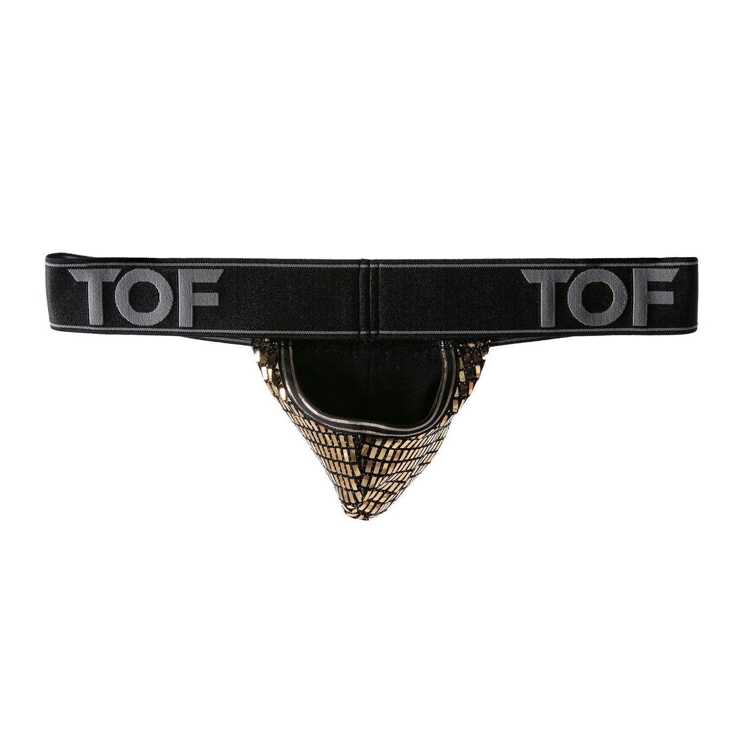 Star – String ohne Seitenbänder, Gold - TOF Paris - Shop Deutschland Noodosz