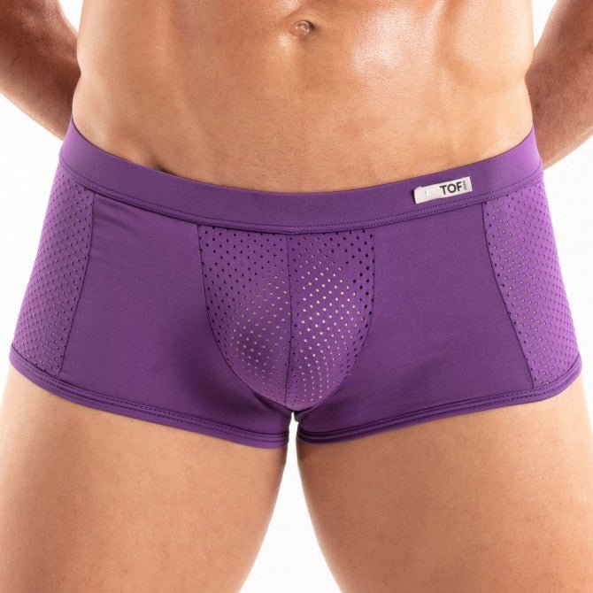 Temptation Mikrofaser - Boxer Violett - TOF Paris - Shop Deutschland Noodosz