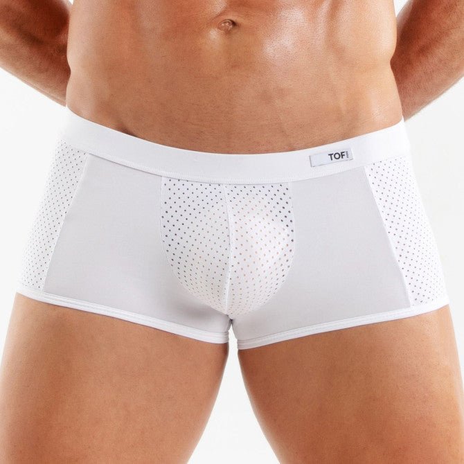 Temptation Mikrofaser - Boxer Weiß - TOF Paris - Shop Deutschland Noodosz